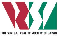 日本VR学会のロゴです